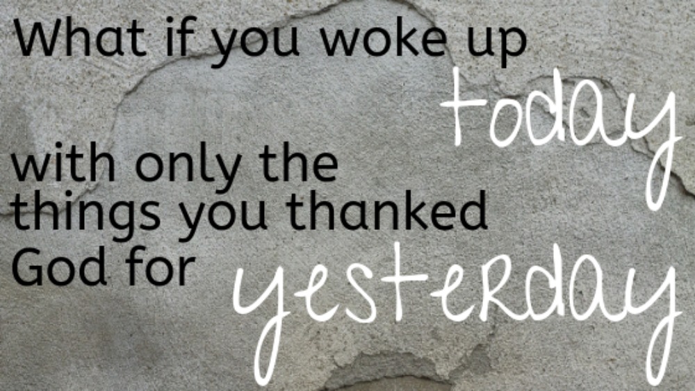 Gratitude
